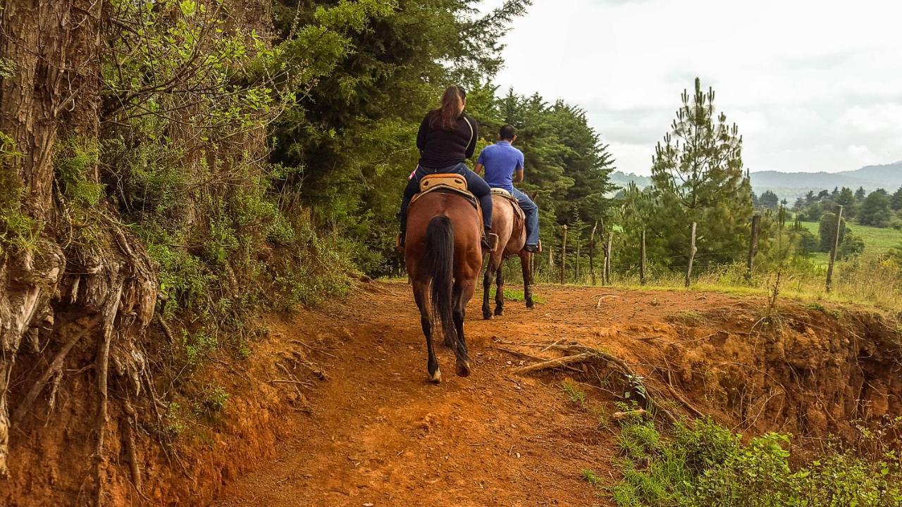 Cabanas "Rancho La Mesa" Pátzcuaro Zewnętrze zdjęcie